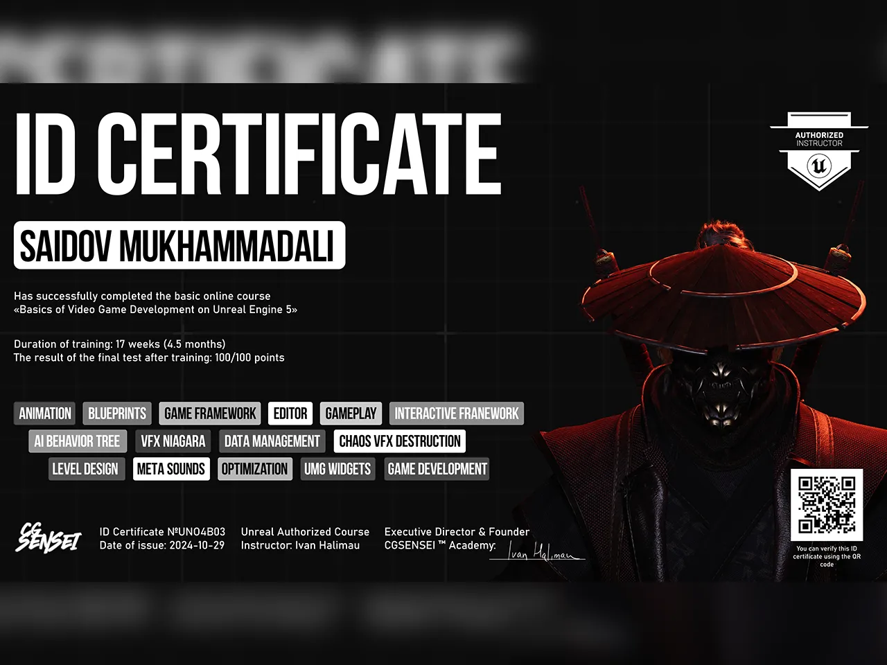 Game Development on Unreal Engine 5 — CGSENSEI Academy